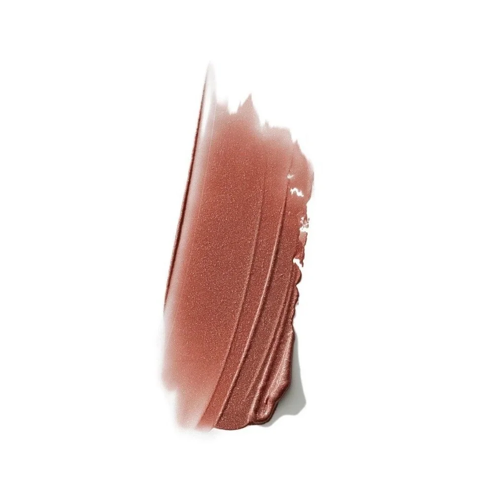 Clinique Pop Longwear Shine Lipstick in #02 Bare Pop Full Size new without Box